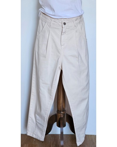 Pantalón Vaquero Beige