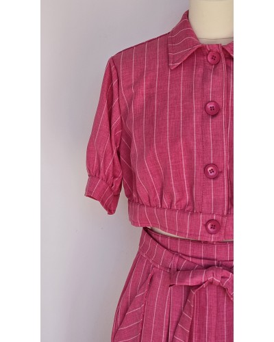 Camisa Raya Diplomática Fucsia