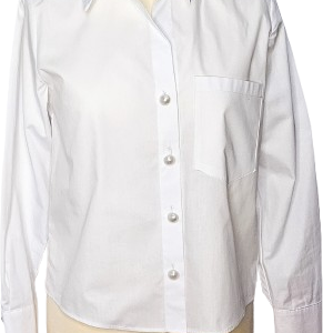CAMISA POPELIN PERLAS