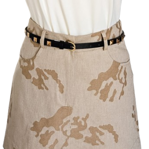 Mini falda militar